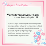23 Yıldır Vajinismusla Evliydim