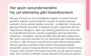 Her şeyin sonunda kendimi hiç yol alamamış gibi hissediyordum