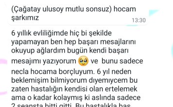 Başarı mesajlarını okuyup ağlardım, bugün kendi mesajımı yazıyorum!