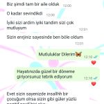 Sizin enerjiniz sayesinde böyle oldum