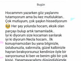 Mümkün olduğunu haykırmak istiyorum!