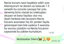 Hiçbir yerden fayda göremeyen ben bile 3 seansta kurtuldum