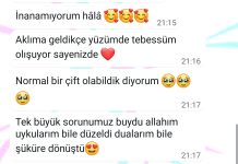 Normal bir çift olabildik