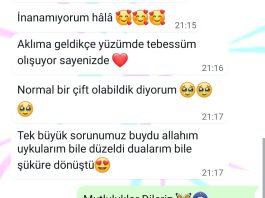 Normal bir çift olabildik