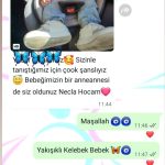 Bebeğimizin bir annanesi de siz oldunuz