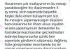 Bu mesajım yapamayacağını düşünen hemcinslerime