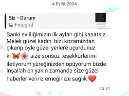 Sanki evliliğimizin ilk ayları gibi