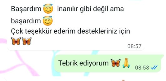 İnanılır gibi değil ama başardım!