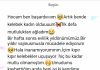 İlk defa mutluluktan ağladım